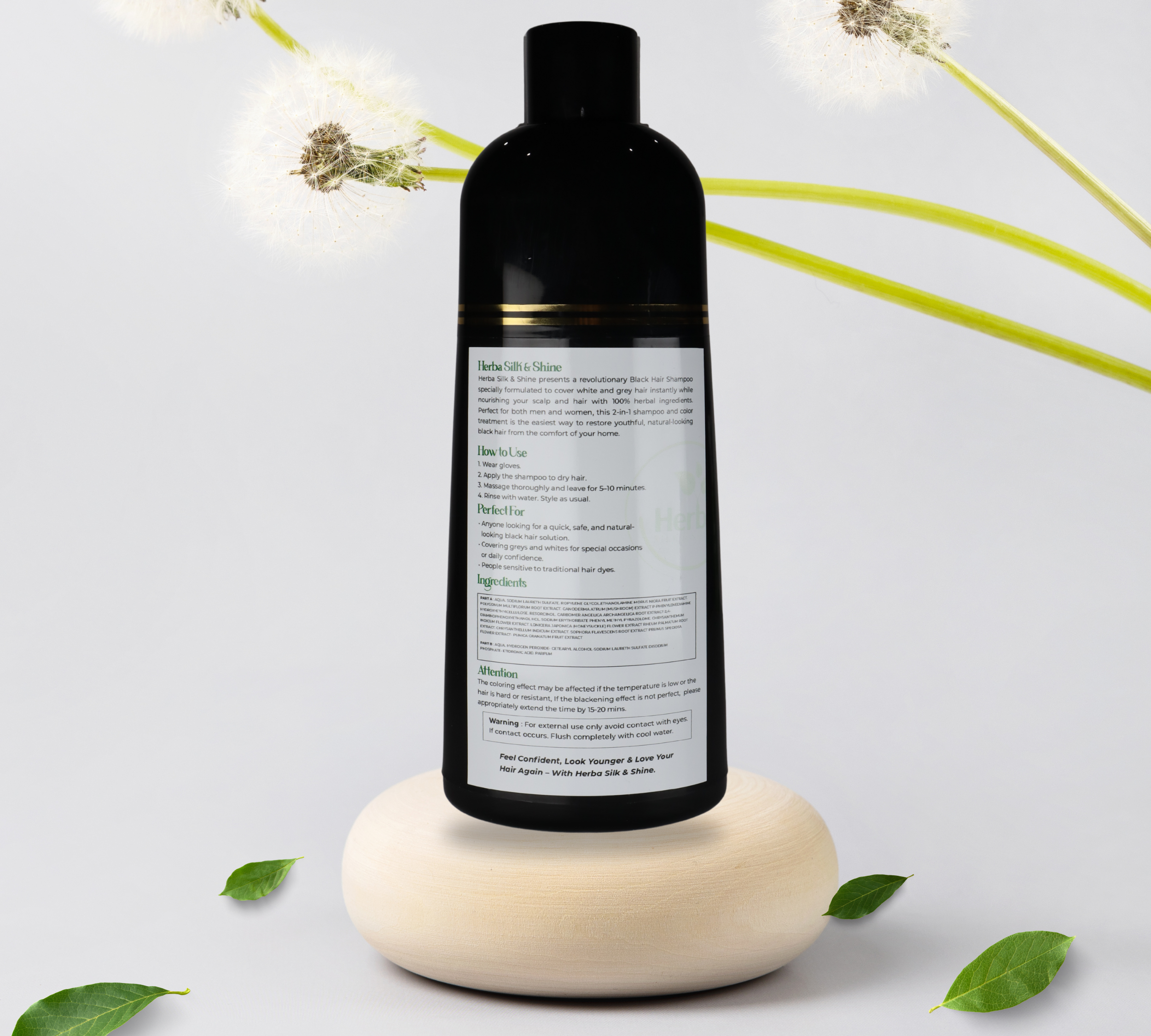 Black Hair Colour Shampoo